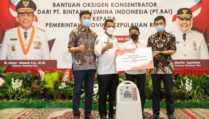 Tangani Covid-19, PT BAI Hibahkan 100 Unit Oksigen Konsentrator 