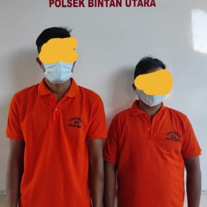 Polsek Bintan Utara Polres Bintan Bekuk Pencuri Tiang Tower PLN