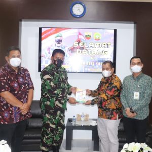 Bawaslu Bintan Kunjungan Silaturahmi Di Makodim 0315/Bintan