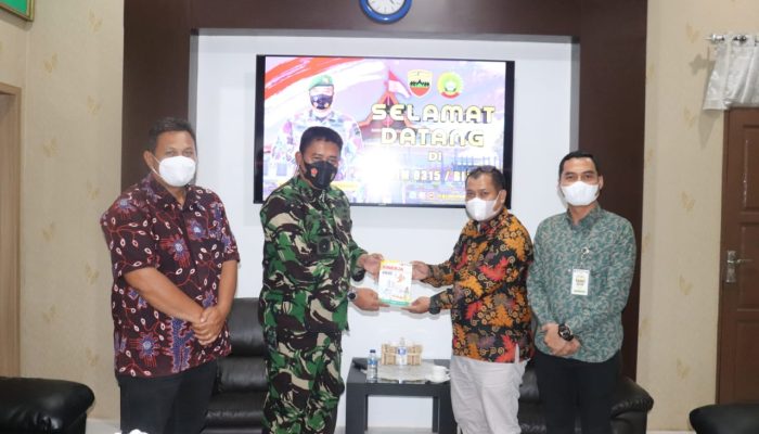 Bawaslu Bintan Kunjungan Silaturahmi Di Makodim 0315/Bintan