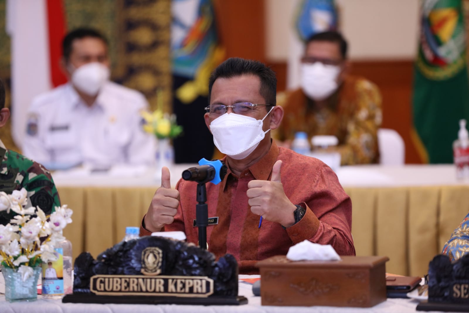 Pemprov Kepri Nominator Penerima Anugerah Tangguh Adhiwirasana, Berkat Strategi T3VAK SIREH Tangani Covid-19,