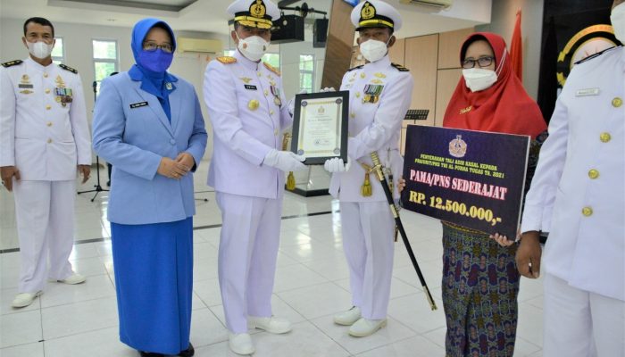 4 Personil Lantamal IV Tanjungpinang Memasuki Masa Purna Bakti
