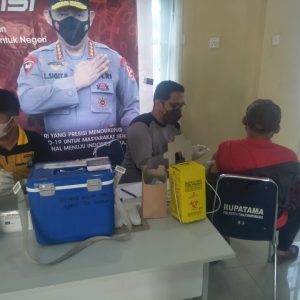 Gerai Vaksin Presisi Polres Tanjungpinang Terbuka Untuk Umum Dan Pelajar