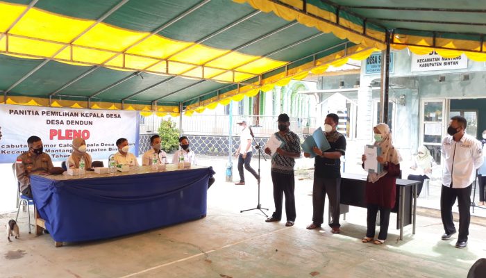 3 Cakades Dendun Cabut Nomor Urut 