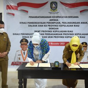 Cegah Kekerasan Perempuan Dan Anak, Dinas P3AP2KB Kepri Jalin Kerjasama Dengan BKMT