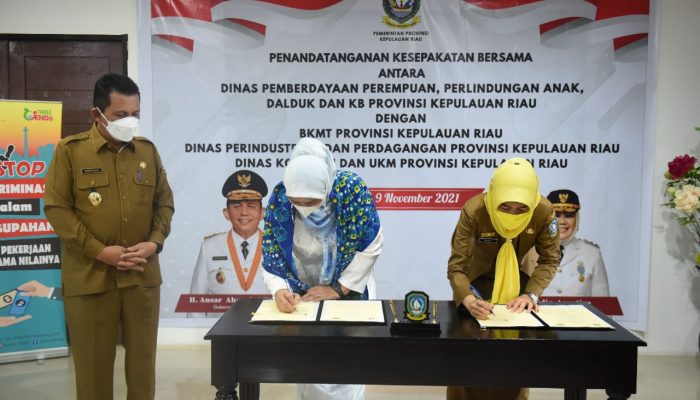 Cegah Kekerasan Perempuan Dan Anak, Dinas P3AP2KB Kepri Jalin Kerjasama Dengan BKMT