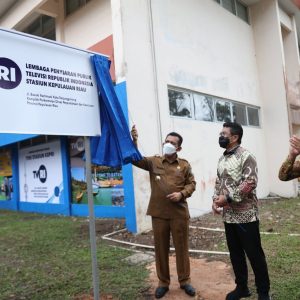 Studio Mini LPP TVRI Kepri Berlokasi Di Tanjungpinang Diresmikan 