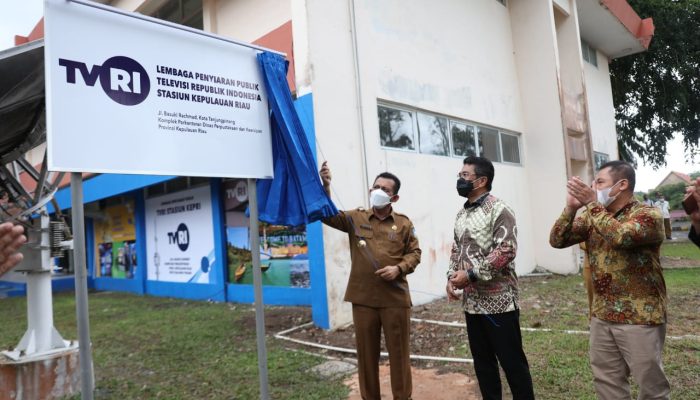 Studio Mini LPP TVRI Kepri Berlokasi Di Tanjungpinang Diresmikan 