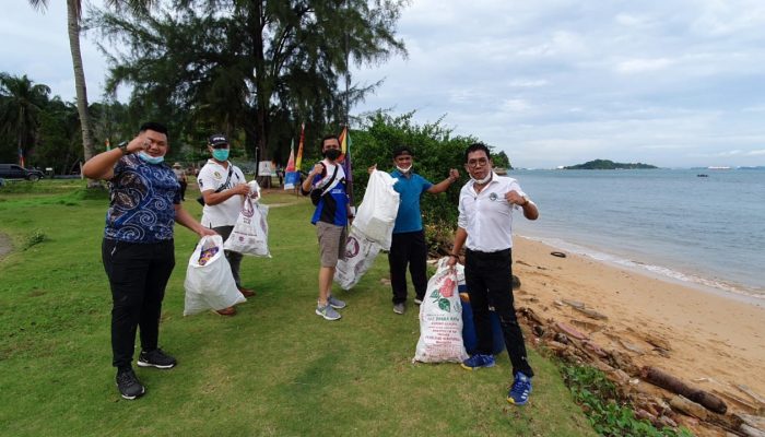 HUT Polairud Ke-71, Dit Polairud Bersih Bersih Pantai