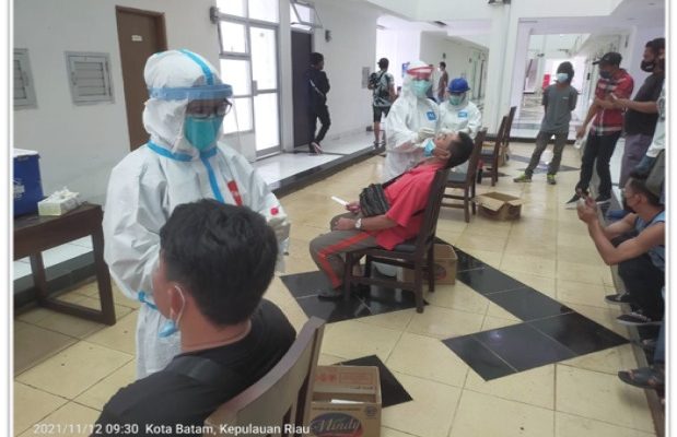 113 PMI Terpapar Covid-19, Jalani Perawatan Di RSKI Pulau Galang