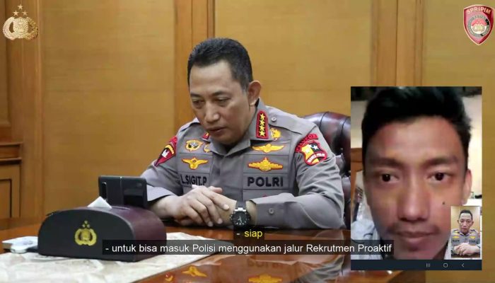 Kapolri Wujudkan Mimpi Atlet Peraih Emas PON Jadi Polisi