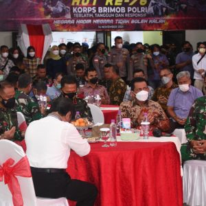 Peringatan HUT Brimob Ke – 76 di Mako Brimob Polda Kepri