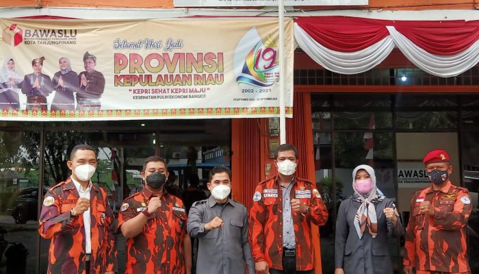 Bawaslu Tanjungpinang Gandeng OKP Sukseskan Pemilu 2024