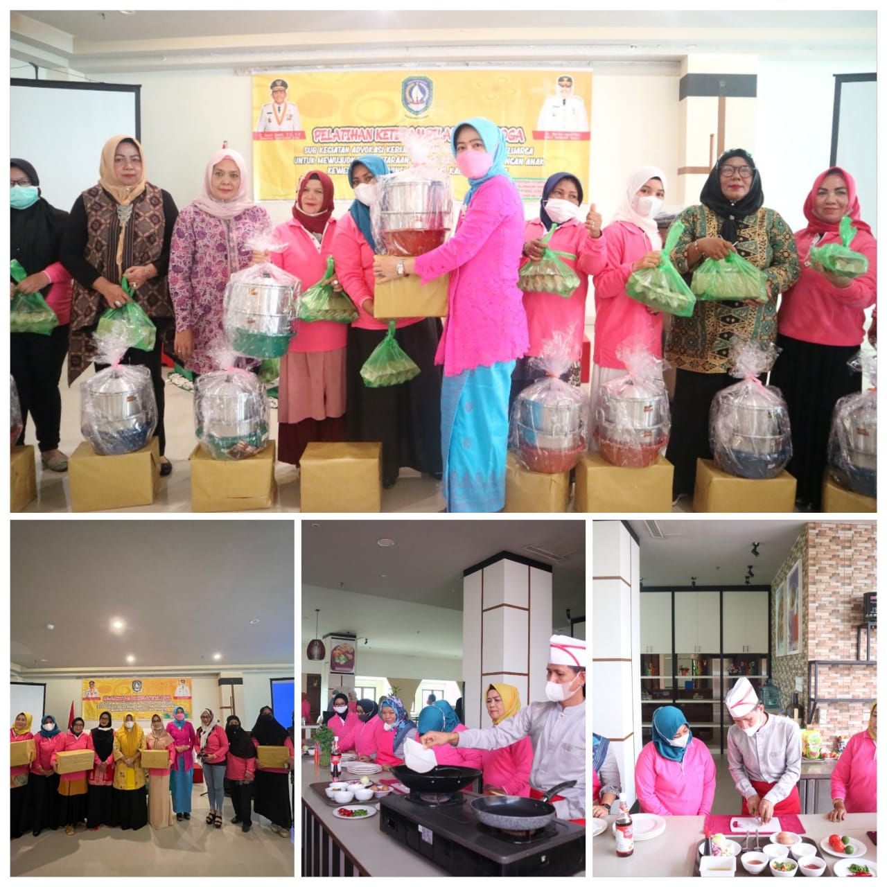 Tingkatkan Ketrampilan Perempuan, Dinas P3AP2KB Kepri Gelar Pelatihan Tata Boga