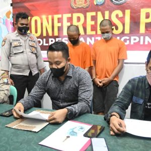 Pencuri Bongkar Jok Motor Dibekuk Polres Tanjungpinang