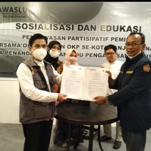 Pengawasan Partisipatif, Bawaslu Tanjungpinang MOU Bersama OKP dan Ormawa