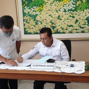 UMK 2022 Kabupaten Lingga Terendah Se-Kepri, Gubernur Kepri : Jaga Kondusifitas
