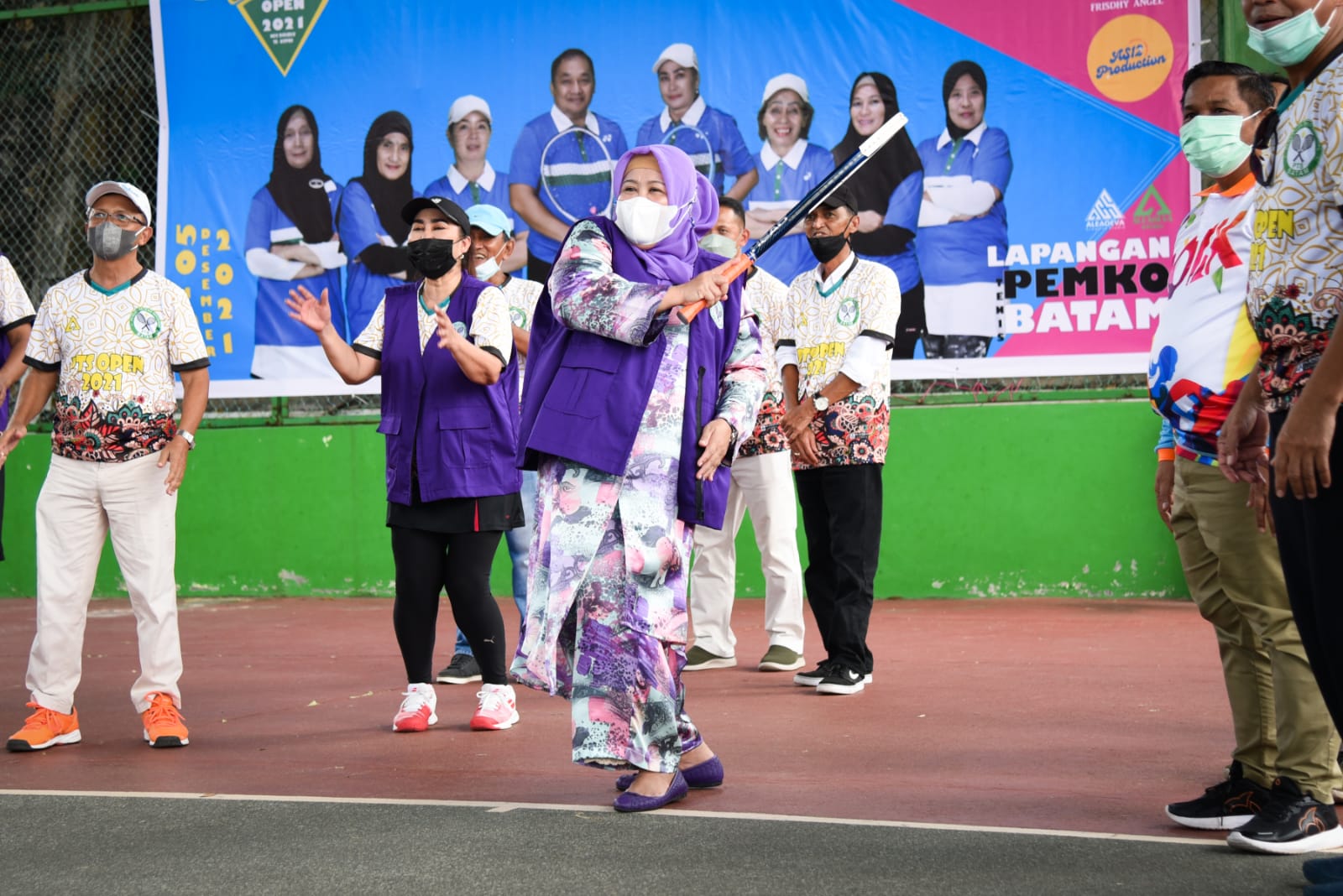 PTS Open 2021 Mix Double : Wagub Marlin : Perbanyak Turnamen Bangun Mental Atlet