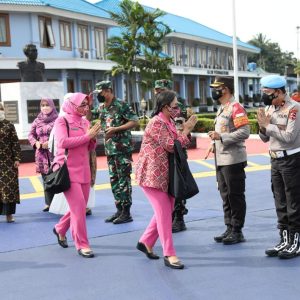 Kapolri Tinjau Langsung Korban Erupsi Gunung Semeru di Lumajang