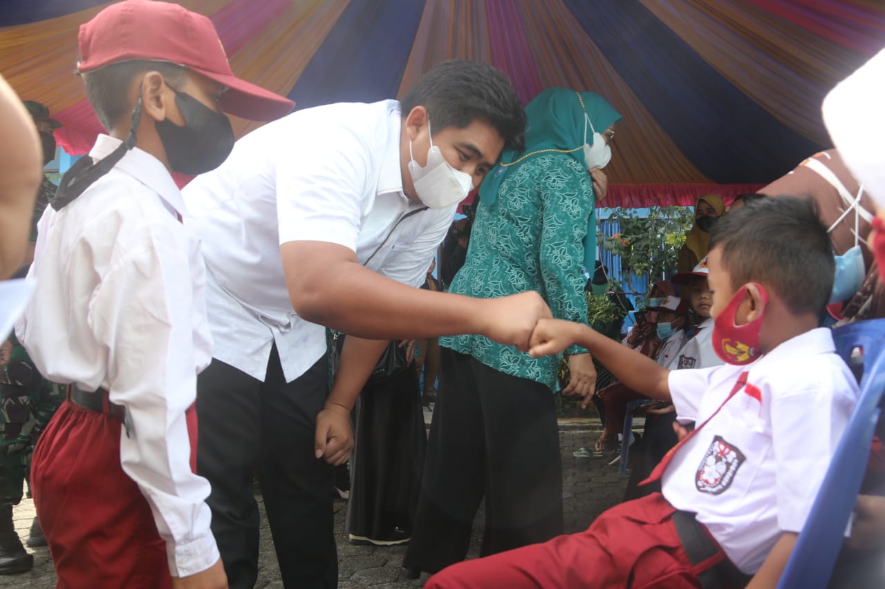 Door to Door, Ratusan Anak Usia 6-11 Tahun Di Bintan Siap Divaksin