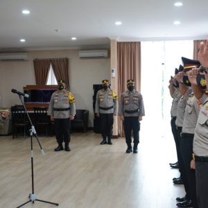 618 Personil Polda Kepri Dan Polres Jajaran Naik Pangkat