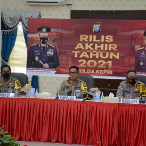 Narkotika Dan Korupsi Dominasi Kasus Selama 2021 Di Polda Kepri