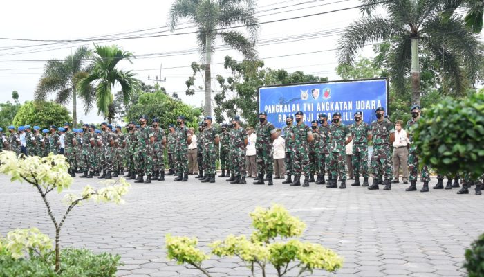 Lanud RHF Gelar Apel Luar Biasa Awal Tahun 2022
