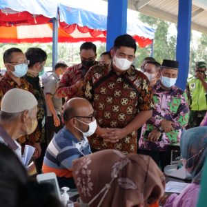 Launching Vaksinasi Booster, Roby : Tahap Awal Sasar Lansia dan Kelompok Rentan 