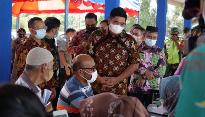 Launching Vaksinasi Booster, Roby : Tahap Awal Sasar Lansia dan Kelompok Rentan 