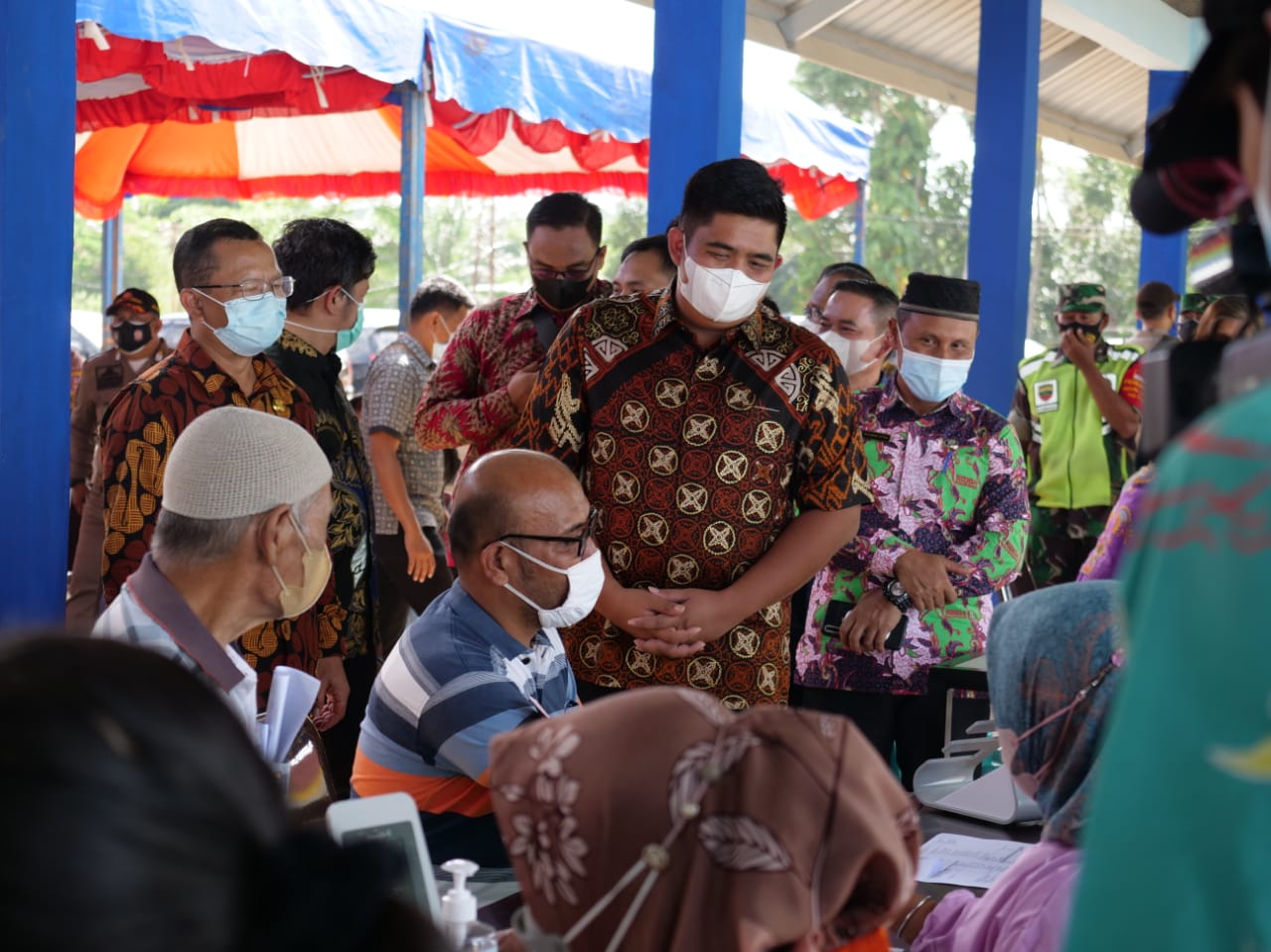 Launching Vaksinasi Booster, Roby : Tahap Awal Sasar Lansia dan Kelompok Rentan 
