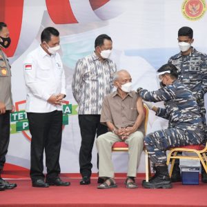 Mendagri Launching Vaksinasi Booster Dosis III