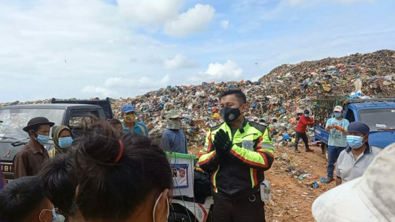 Razia Perut Lapar” Polisi Lalu Lintas  Di TPA