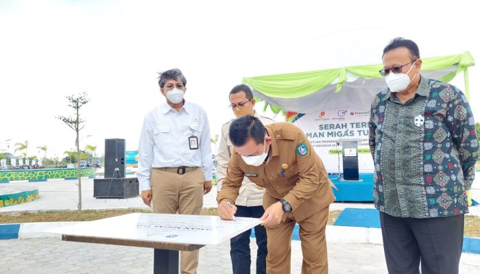 Taman Migas Tun Telani Sumbangsih SKK Migas Untuk Warga 