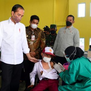 Presiden Jokowi Apresiasi Capaian Vaksinasi Di Kepri 