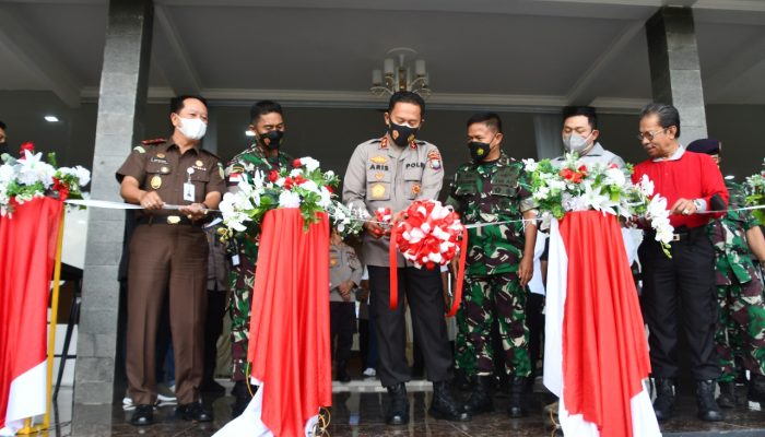 Pangdam I/BB Resmikan Lapangan Tembak Wira Pratama Di Makorem 033/WP