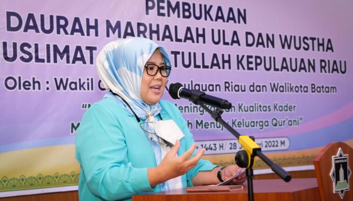Wagub Marlin Buka Daurah Marhalan Ula dan Wusyha Muslimat Hidayatullah