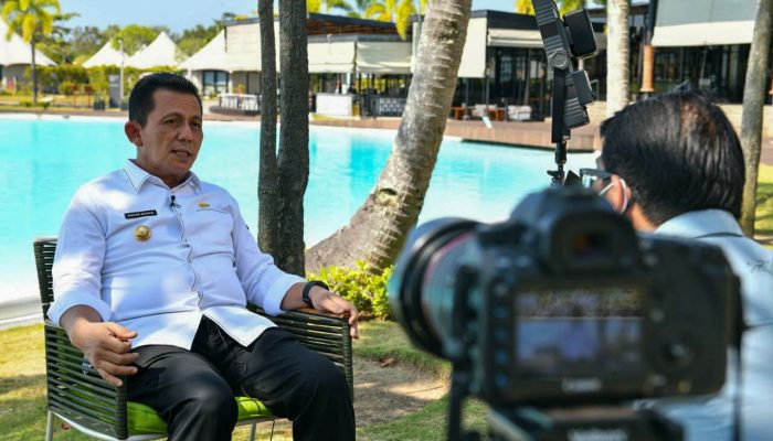 Gubernur Ansar Paparkan Potensi Kerjasama Kepri-Singapura Di Channel News Asia