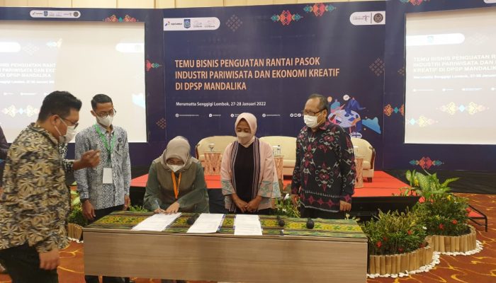Business Matching UMKM dan Industri Perhotelan di NTB Hasilkan Transaksi Rp1,74 Miliar