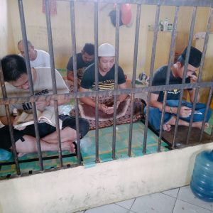 Sat Tahti Polres Bintan Berikan Siraman Rohani kepada Para Tahanan