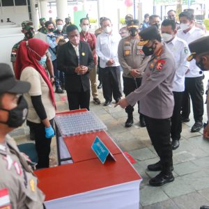 Kapolri Tinjau Kesiapan Pelabuhan BBT Terima Wisman