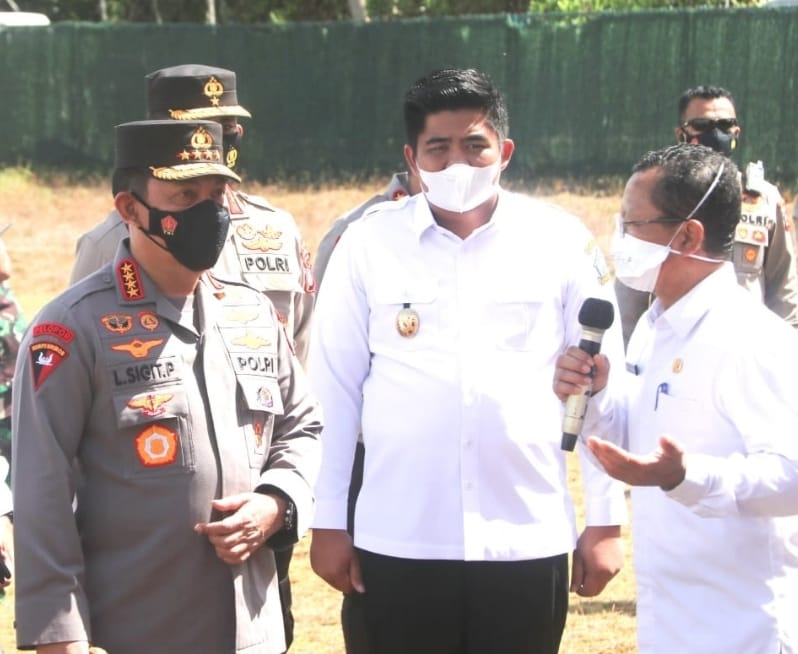 Kapolri Apresiasi Kesiapan Travel Bubble Dan Capaian Vaksinasi Di Bintan