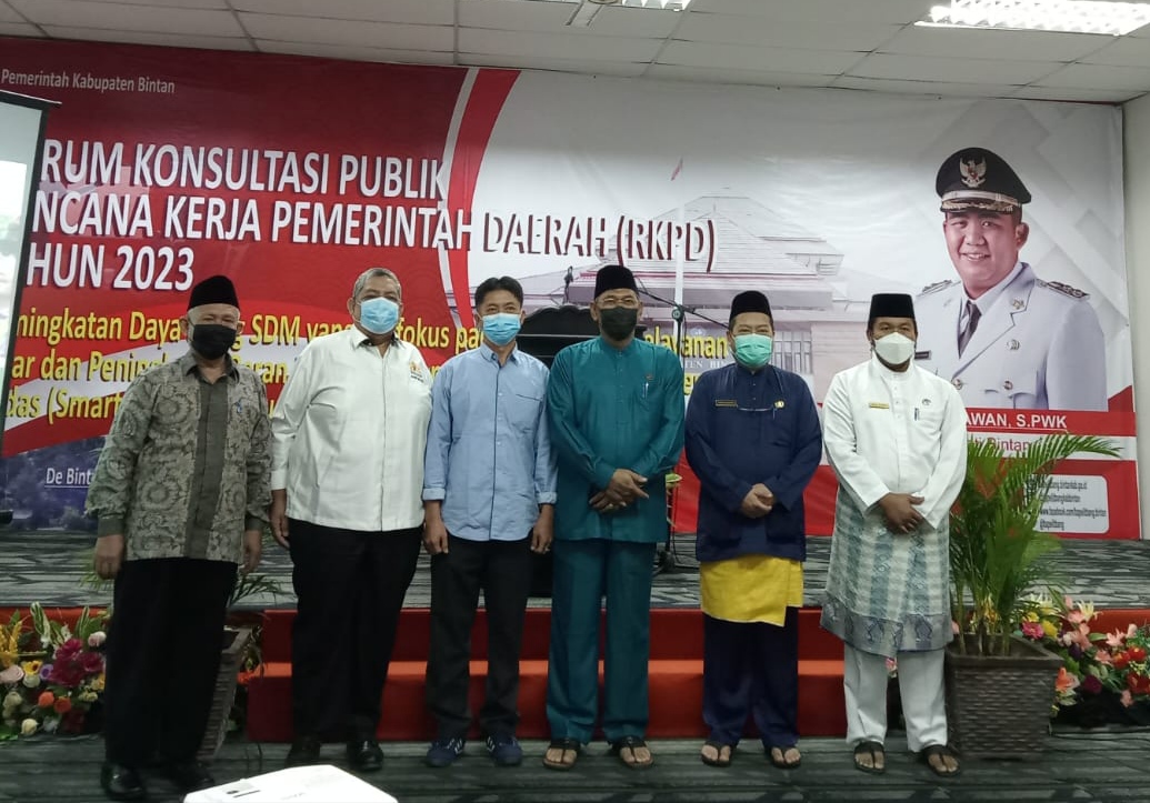 Bapelitbang Bintan Gelar Forum Konsultasi RKPD Tahun 2023