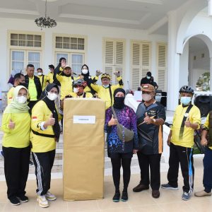 Ketua TP-PKK Kepri Bersama 250 Peserta Ikuti Funbike ICMI