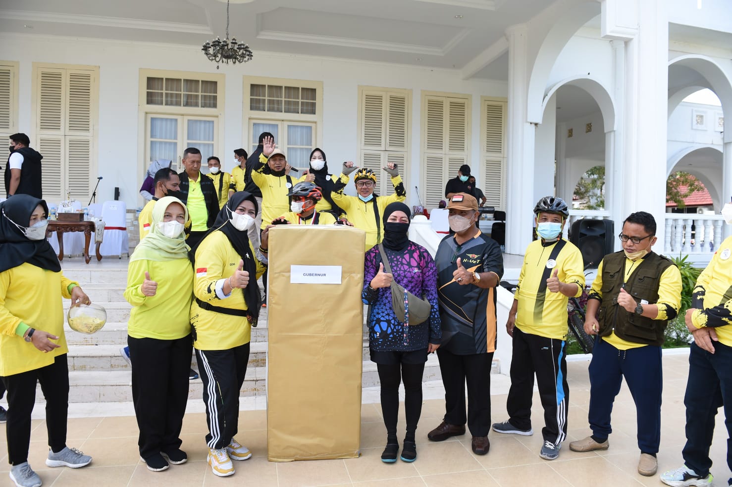 Ketua TP-PKK Kepri Bersama 250 Peserta Ikuti Funbike ICMI