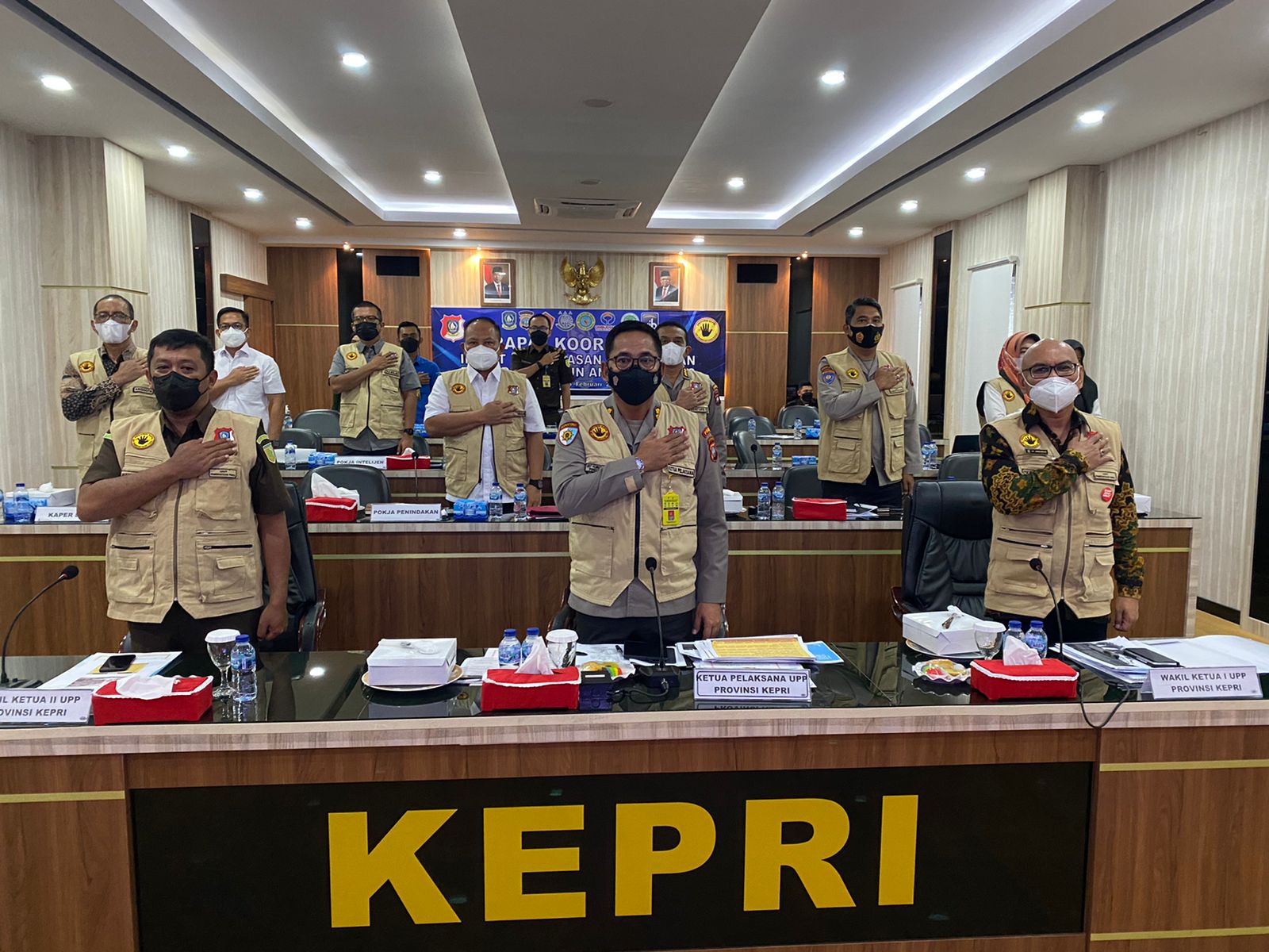 UPP Kepri Gelar Rakor Pengawasan Dana Desa TA.2022