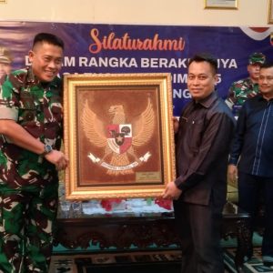 Jelang Berakhirnya Tugas, Dandim 0315 Silaturrahmi Bersama Bupati dan FKPD Lingga