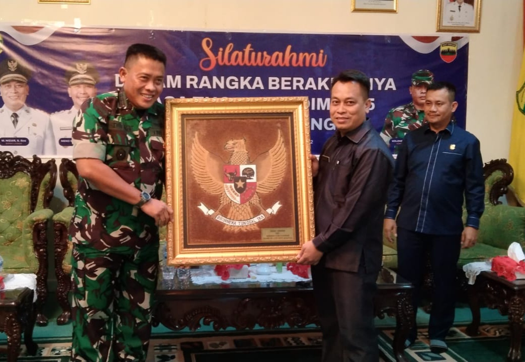 Jelang Berakhirnya Tugas, Dandim 0315 Silaturrahmi Bersama Bupati dan FKPD Lingga