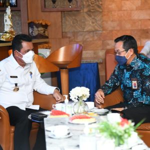Gubernur Ansar Audensi Bersama Kakanwil Ditjen Pajak Kepri