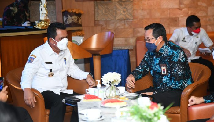 Gubernur Ansar Audensi Bersama Kakanwil Ditjen Pajak Kepri