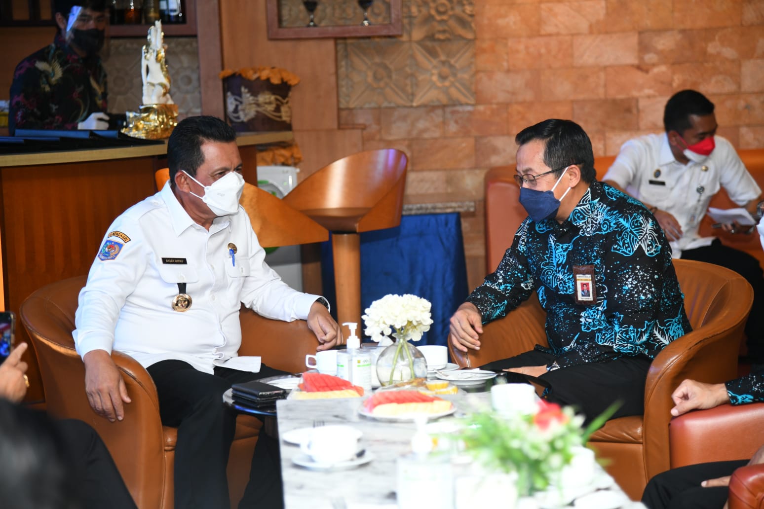 Gubernur Ansar Audensi Bersama Kakanwil Ditjen Pajak Kepri